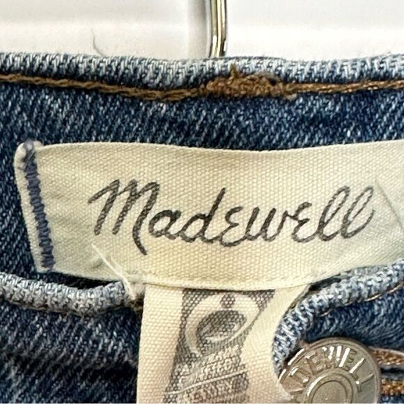 Madewell High-Rise Slim Crop Boyjean:Knee-Rip Edition Size 24 - Picture 8 of 10
